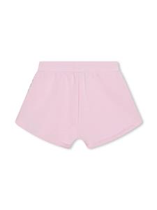 Michael Kors Kids Katoenen shorts met logoprint - Roze