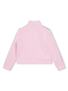 Michael Kors Kids Katoenen sweater met logoprint - Roze