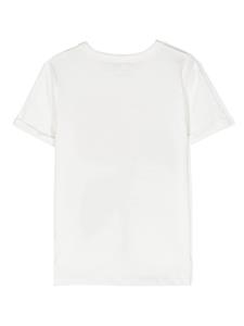Stella McCartney Kids Katoenen T-shirt met print - Wit