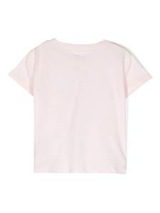 Billieblush T-shirt met print en pailletten - Roze