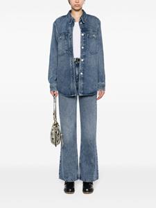 ISABEL MARANT Belvira high-rise bootcut jeans - Blauw