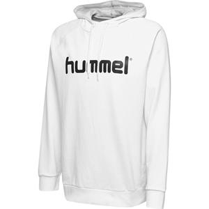 hummel GO Baumwoll Logo Hoodie Herren white