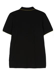 PS Paul Smith Poloshirt met logopatch - Zwart
