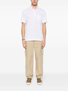 Zegna Poloshirt met borstzak - Wit