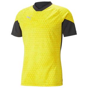 PUMA teamCUP Trainingsshirt Herren 19 - cyber yellow/puma black