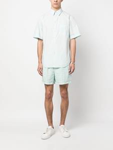 ASPESI Linnen shorts - Blauw