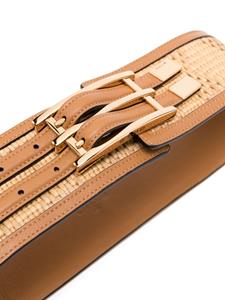 ETRO logo-buckle leather belt - Bruin
