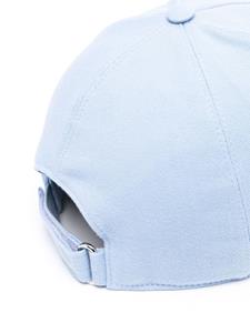 Iceberg logo-print cotton baseball cap - Blauw