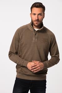 JP1880 Sweatshirt Troyer Sweat Kragen mit Zipper bis 8 XL