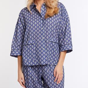 CCDK nachtmode et loungewear Ccdk Sonja Nachthemd, Kleur: Blauw