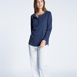 Calida Pyjama, Kleur: Blauw