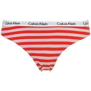 Calvin klein Tai Slip, Kleur: Rainer Stripe Pink Wit