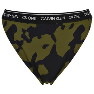 Calvin klein Tai Bikini Slip, Kleur: Zwart Cut Out Print