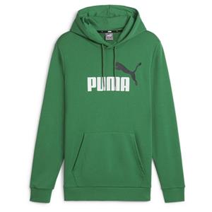 PUMA Essentials+ hoodie met groot tweekleurig logo voor heren