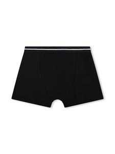 BOSS Kidswear logo-waistband boxers (pack of two) - Zwart