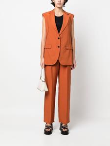 Karl Lagerfeld High waist pantalon - Oranje