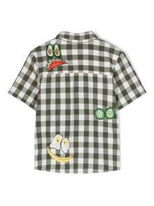 Stella McCartney Kids T-shirt met borduurwerk - Groen