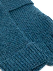 N.Peal Kasjmier handschoenen - Blauw