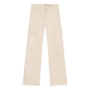 Indian Blue Jeans Meisjes jeans broek Cargo wide fit - Lily wit