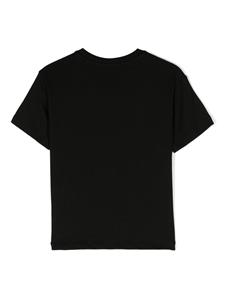 MSGM Kids T-shirt met logoprint - Zwart