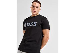 Boss Large Logo T-Shirt - Black- Heren