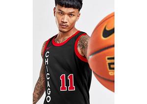 Nike Demar DeRozan Chicago Bulls City Edition 2023/24  Dri-FIT Swingman NBA-jersey voor heren - Black/University Red- Heren