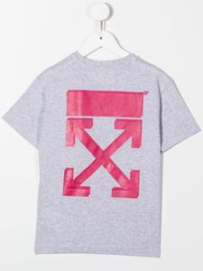 Off-White Kids T-shirt met logo - Grijs