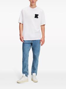 Karl Lagerfeld Jeans met toelopende pijpen - Blauw