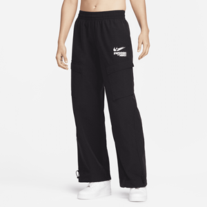 Nike Sportswear Geweven cargobroek voor dames - Zwart