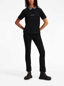 Karl Lagerfeld T-shirt met logoprint - Zwart