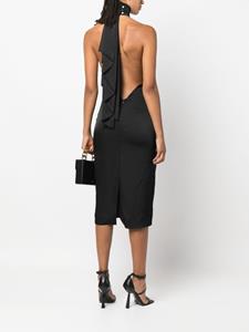 Karl Lagerfeld Mini-jurk met ruches - Zwart
