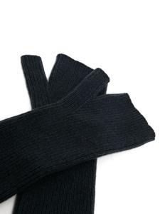 N.Peal Vingerloze handschoenen - Blauw