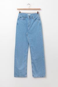 Belize Blauwe High Waist Wide Leg Jeans