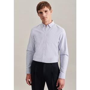 seidensticker Businesshemd "Slim", Slim Langarm Button-Down-Kragen Streifen