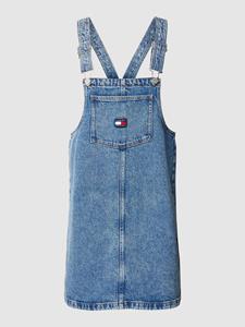 Tommy Jeans Jeansjurk met labelpatch, model 'PINAFORE'