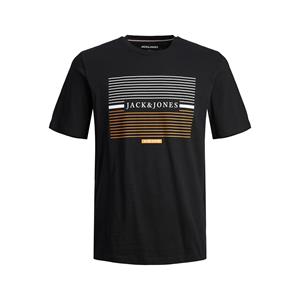 JACK&JONES T-shirt met ronde hals en logo