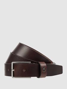 CK Calvin Klein Riem van buffelleer