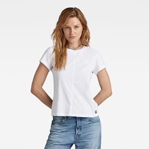 G-Star RAW Front Seam Top - Wit - Dames