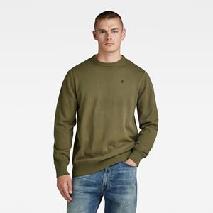 G-Star RAW Premium Core Knitted Sweater - Groen - Heren