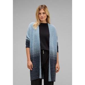 STREET ONE Strickjacke "Long feather yarn dessin cardi"