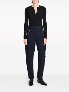 Proenza Schouler Cargo broek - Blauw