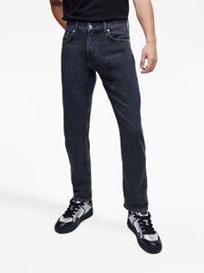 Karl Lagerfeld Jeans Jeans met logopatch - Blauw