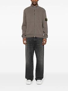 Stone Island Compass zip-up jumper - Bruin