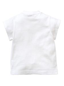 Familiar Katoenen T-shirt met borduurwerk - Wit