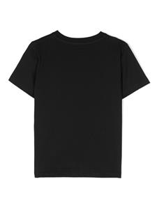 Balmain Kids T-shirt met logo van studs - Zwart