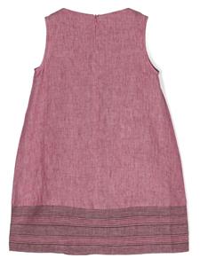 Il Gufo Mouwloze jurk - Roze