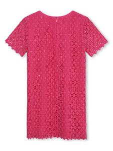Michael Kors Kids Katoenen jurk - Roze