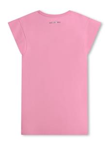 Karl Lagerfeld Kids Choupette katoenen T-shirt - Roze