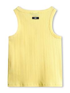 Dkny Kids Tanktop met logoprint - Geel