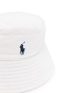 Polo Ralph Lauren Vissershoed met geborduurd logo - Wit